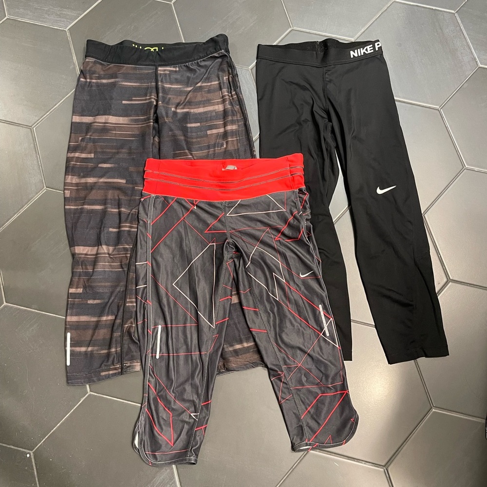 Nike Womens- Dri Fit- 3 pairs- small